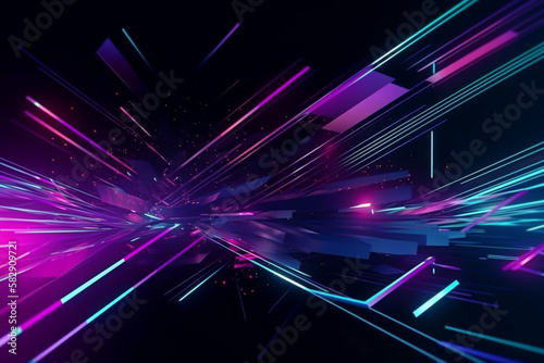 cybersport abstract background Scene for advertising, technology, showcase, banner, game, sport, cosmetic, business, metaverse. Sci-Fi, Generative AI