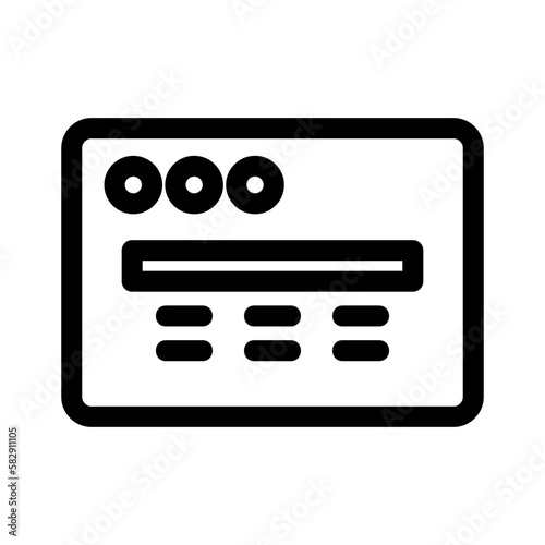 website icon or logo isolated sign symbol vector illustration - high quality black style vector icons
