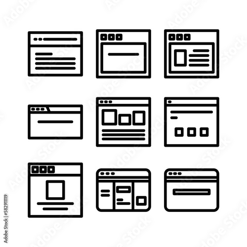 website icon or logo isolated sign symbol vector illustration - high quality black style vector icons
