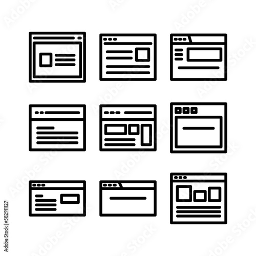 website icon or logo isolated sign symbol vector illustration - high quality black style vector icons
