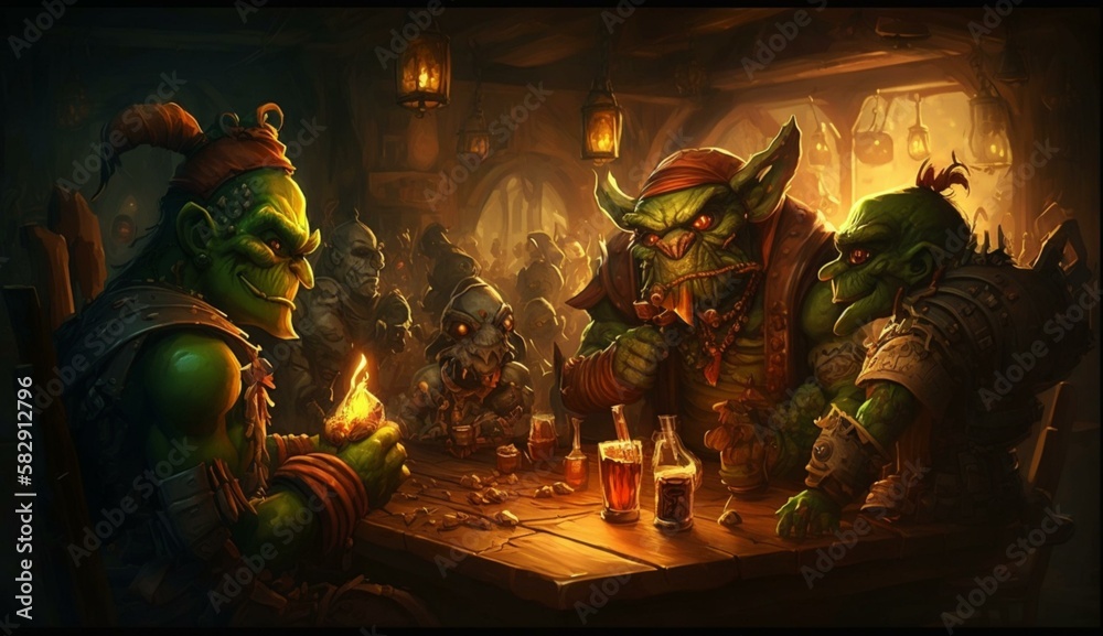 generative-ai-fantasy-tavern-medieval-tavern-medieval-building-orc