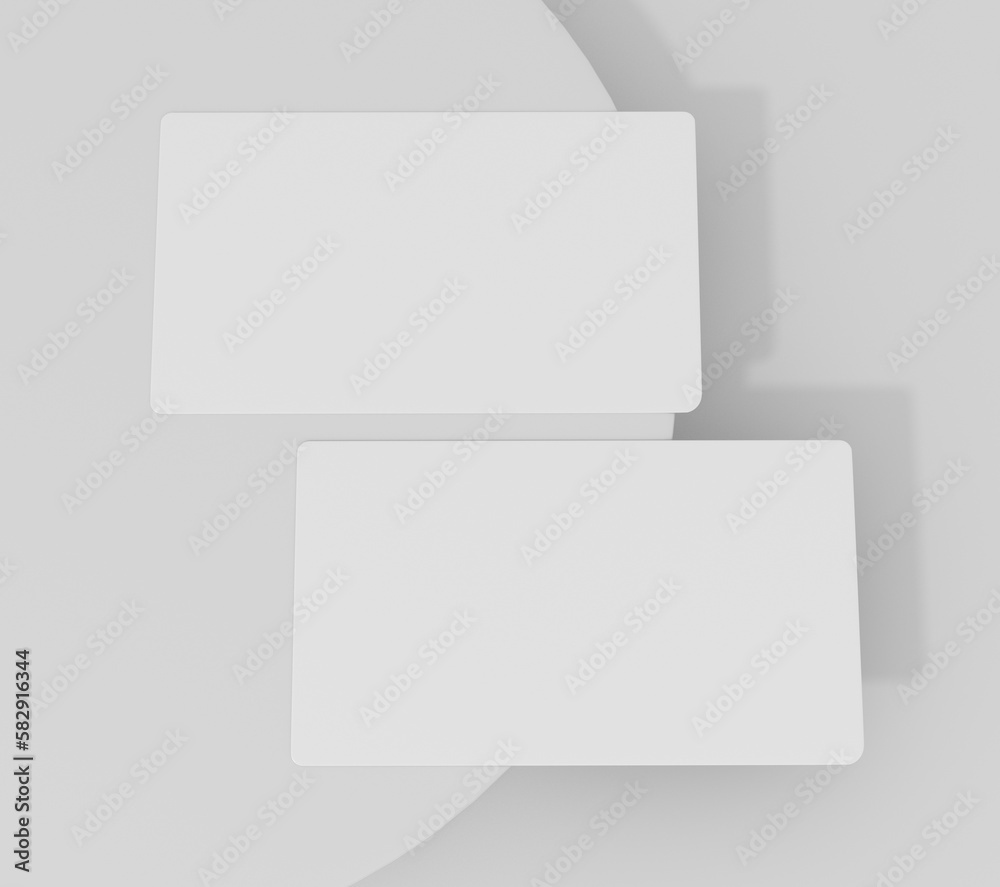 3D Business Card PSD Mockup 3D Business Card PSD Mockup