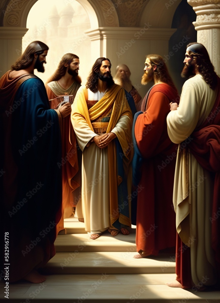 Naklejka premium Jesus Cristo representação