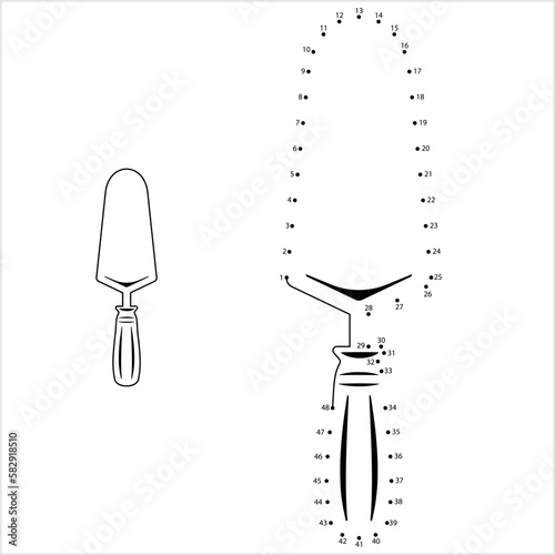 Trowel Icon Dot To Dot Y_2303002