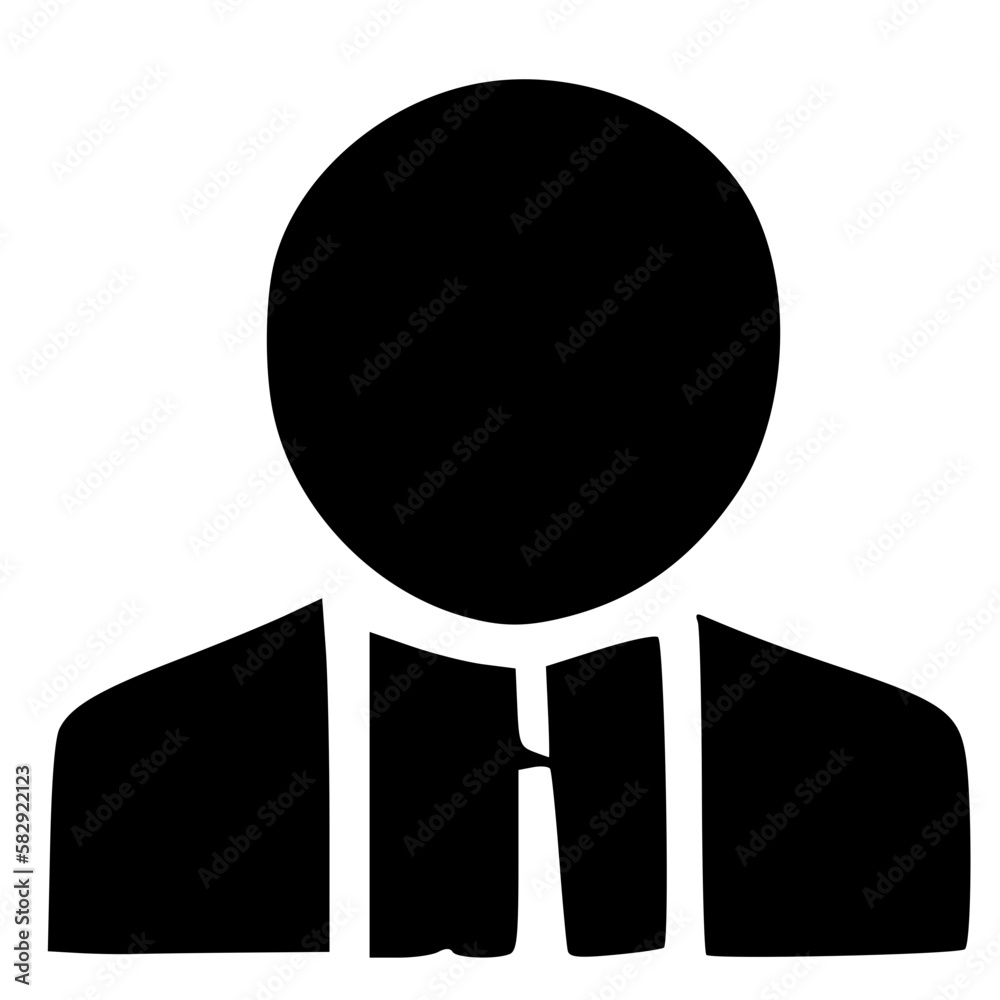 black and white of icon shape black and white of icon shape