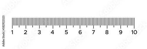  ruler icon vector