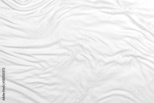 3D of cloth that looks like wrinkled white sheets