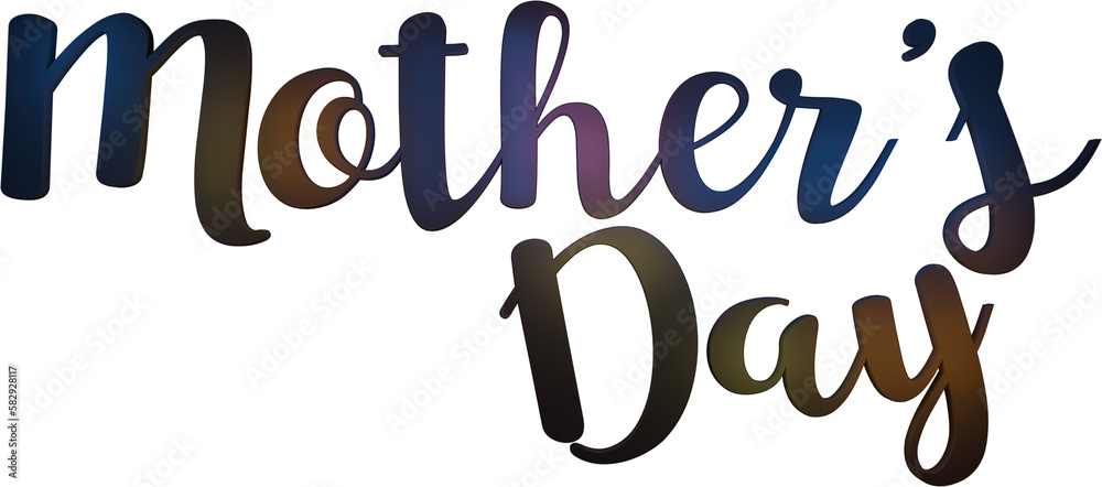 Access element for Mother's Day greeting card, 3D rendering of celebrations on special days. Access element for Mother's Day greeting card, 3D rendering of celebrations on special days.