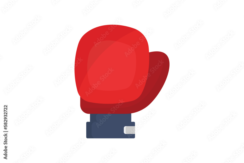 Boxing icon illustration. icon related to sport. Flat icon style. Simple vector design editable Boxing icon illustration. icon related to sport. Flat icon style. Simple vector design editable