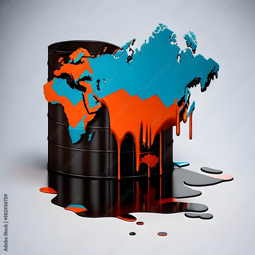 Reduction of oil production, economic crisis, fuel default, reduction