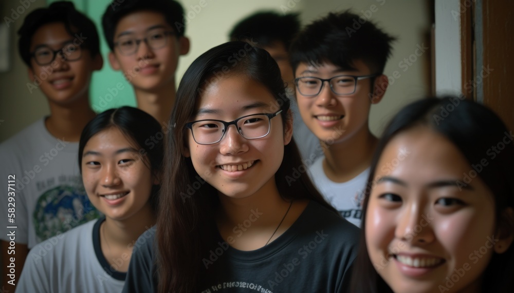 Group of Diverse and Empowered Asian Youth High School Students Working Together in Diversity and Inclusion Club : Power of Collaboration in Clubs, Sports Teams (generative AI) Group of Diverse and Empowered Asian Youth High School Students Working Together in Diversity and Inclusion Club : Power of Collaboration in Clubs, Sports Teams (generative AI)