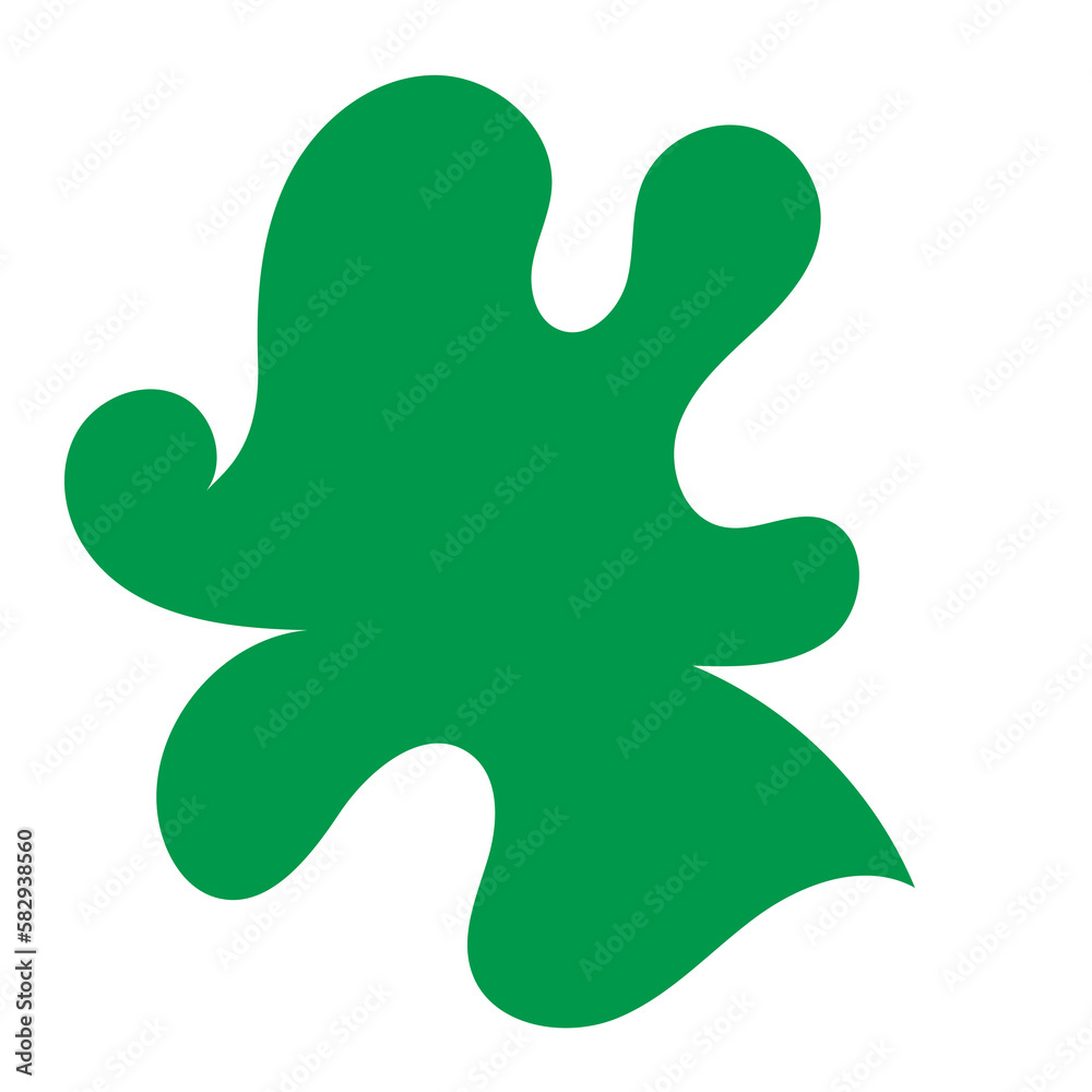 Obraz premium Green Aesthetics Blob