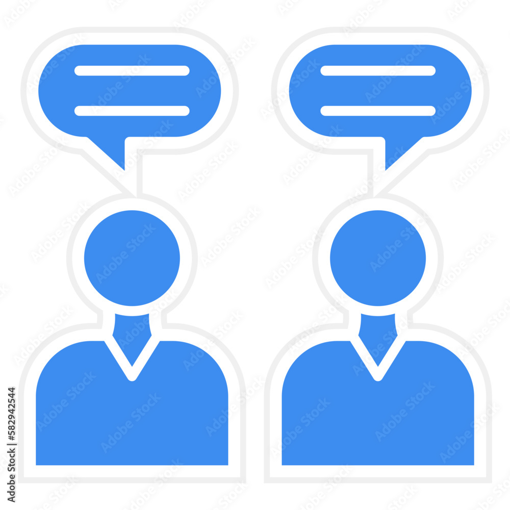 Vector Design Dialogue Icon Style Vector Design Dialogue Icon Style