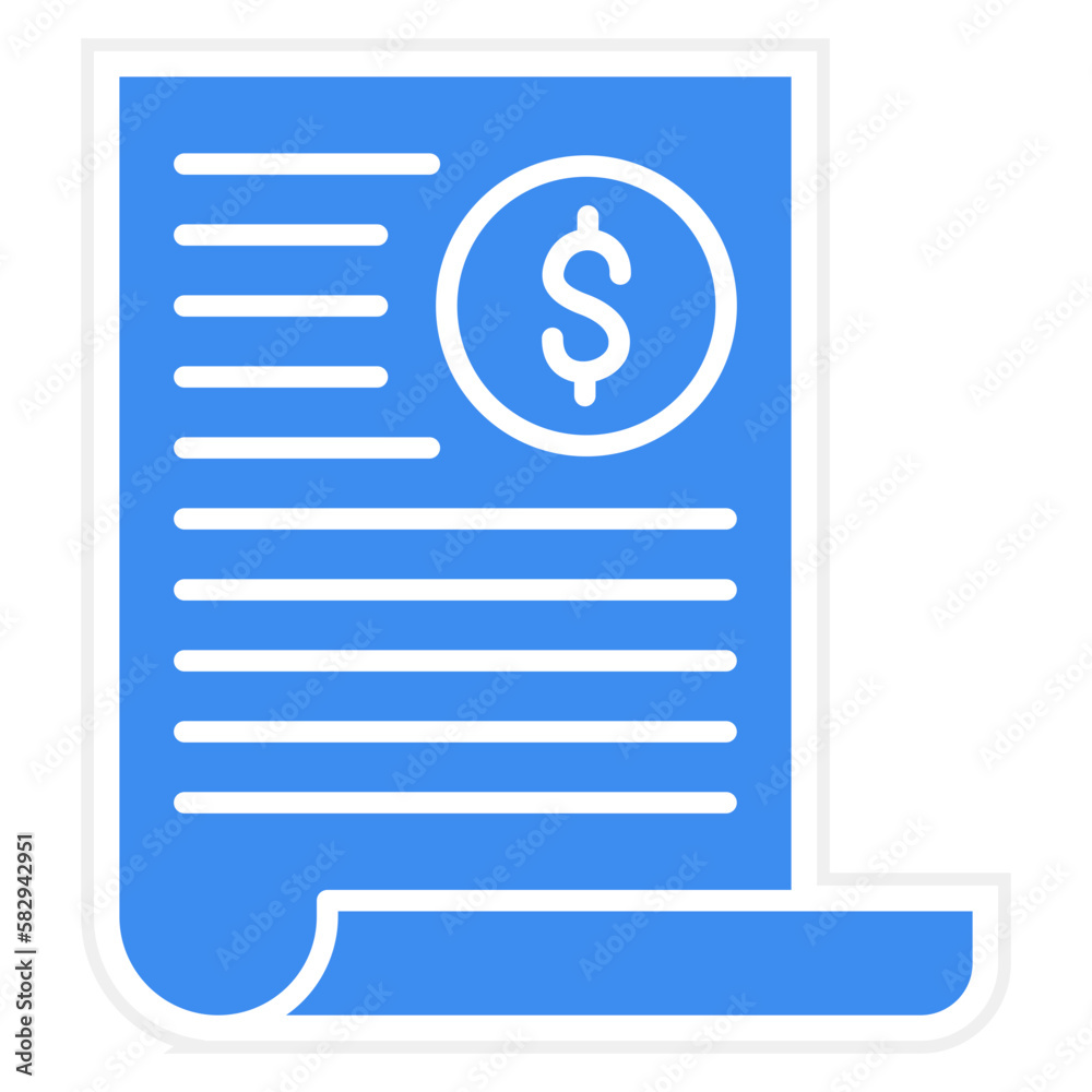 Vector Design Invoice Icon Style Vector Design Invoice Icon Style