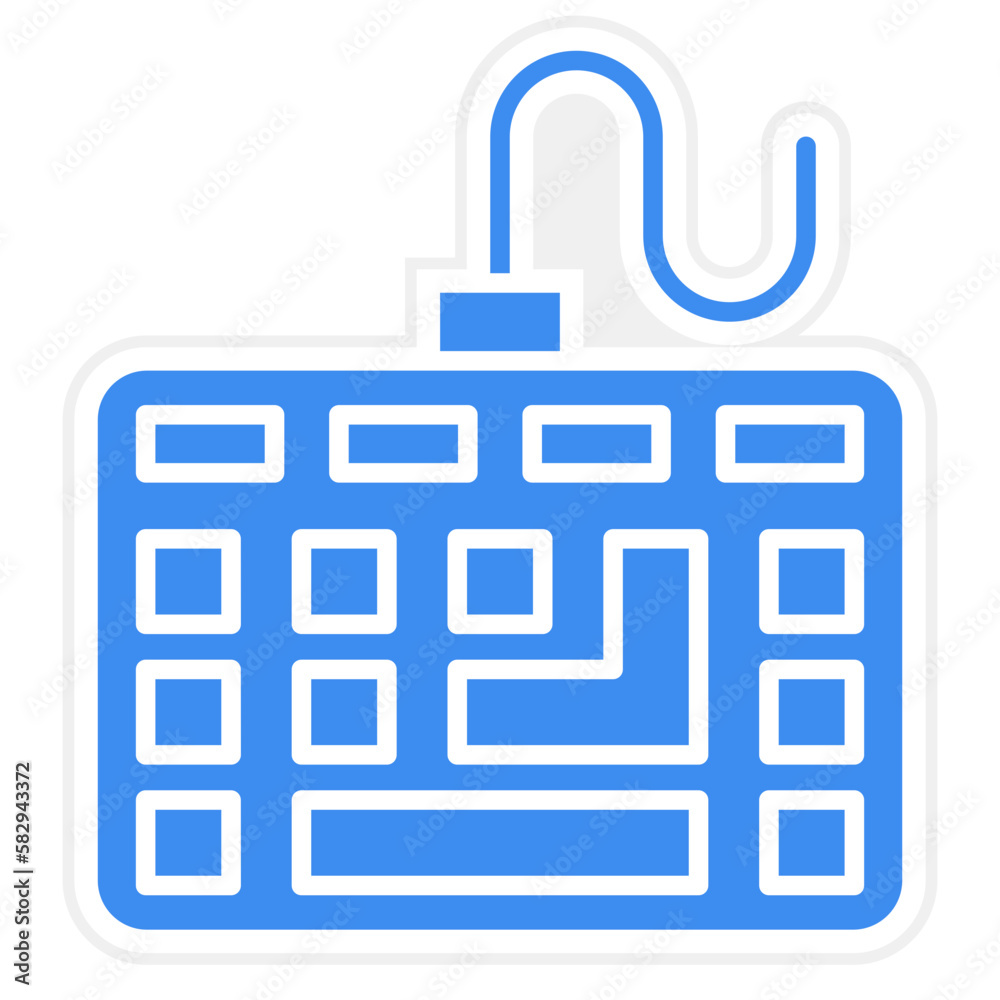 Vector Design Keyboard Icon Style Vector Design Keyboard Icon Style