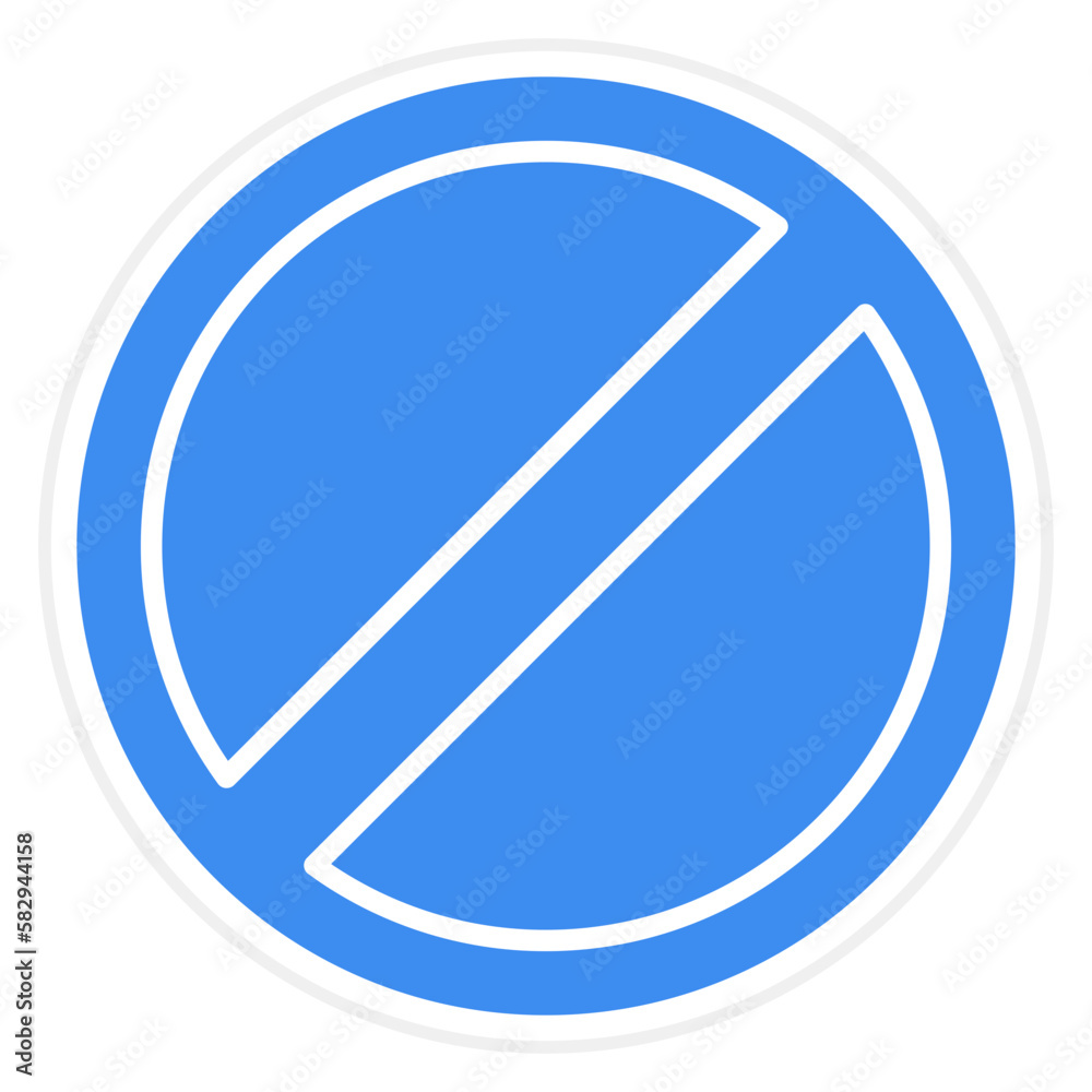 Vector Design Forbidden Icon Style Vector Design Forbidden Icon Style