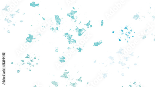 青いキラキラが散りばめられた抽象背景イラスト