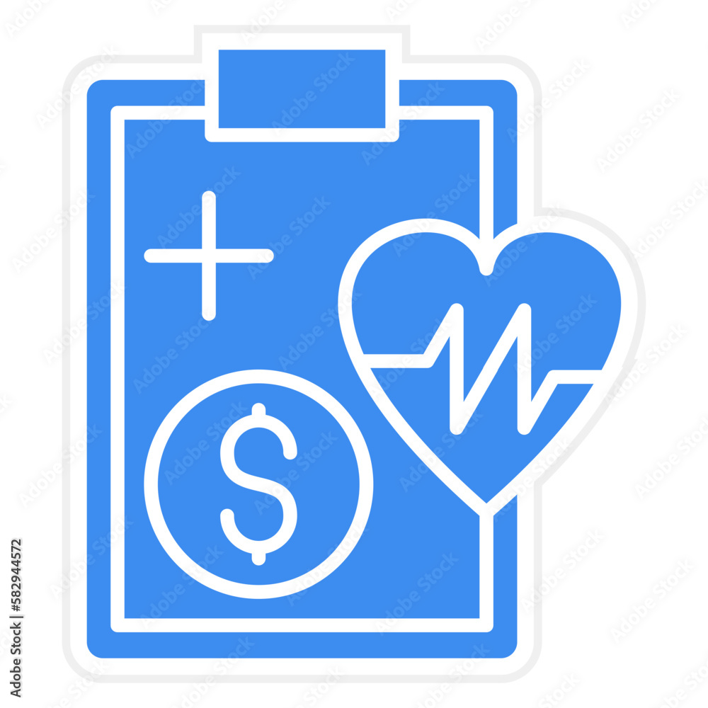 Vector Design Health Insurance Icon Style Vector Design Health Insurance Icon Style
