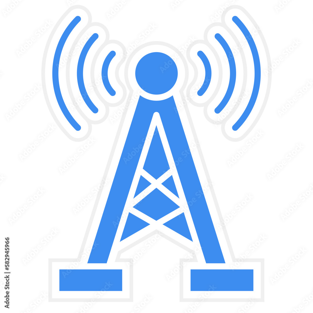 Vector Design Tower Icon Style Vector Design Tower Icon Style