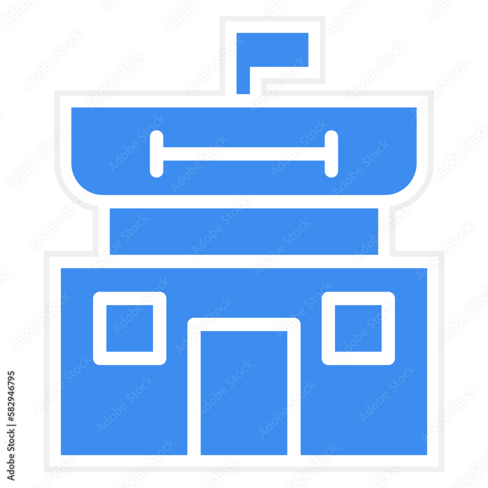 Vector Design Campus Icon Style Vector Design Campus Icon Style