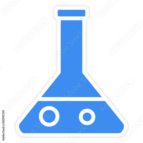 Vector Design Flasks Icon Style