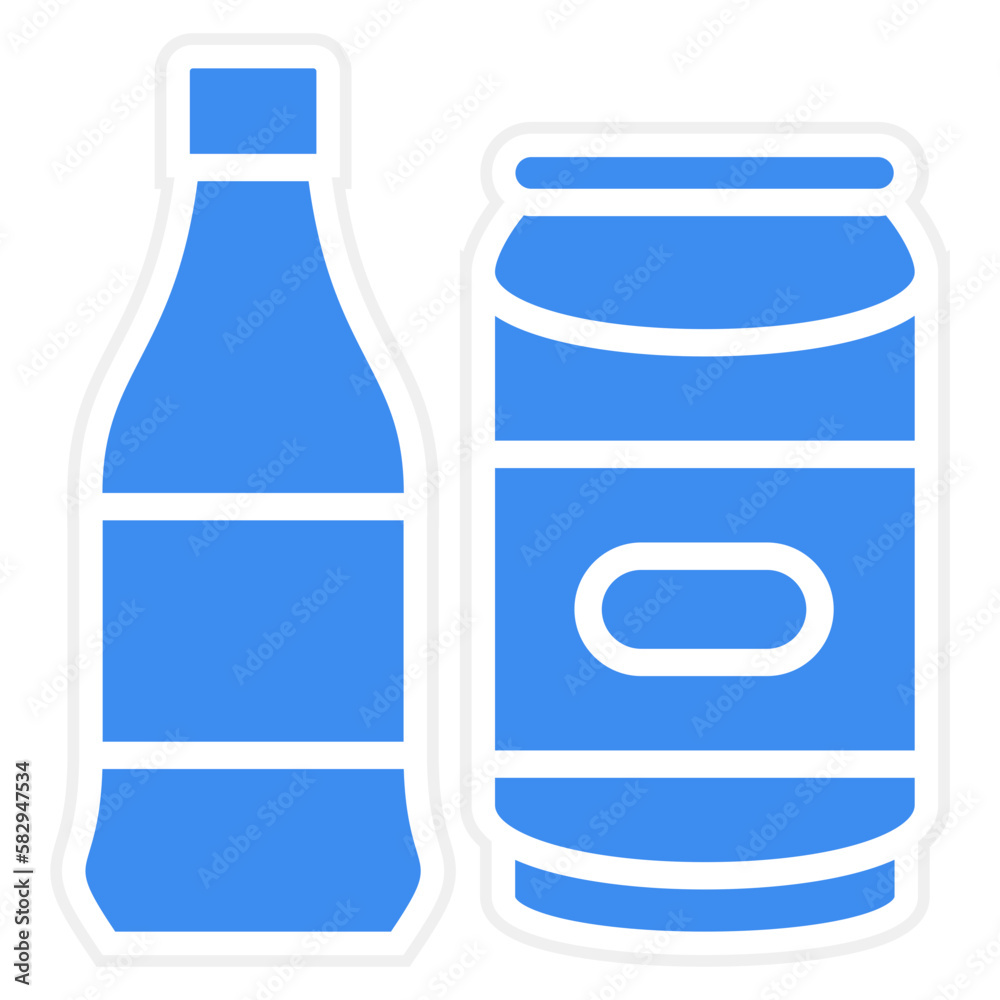 Vector Design Cola Icon Style Vector Design Cola Icon Style