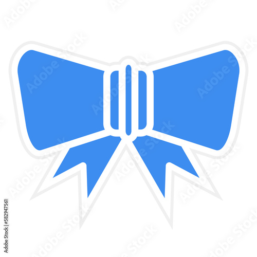 Vector Design Bow Tie Icon Style