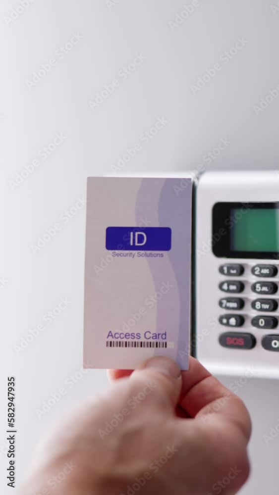 RFID Security Card Swipe. Apartment Door RFID Security Card Swipe. Apartment Door