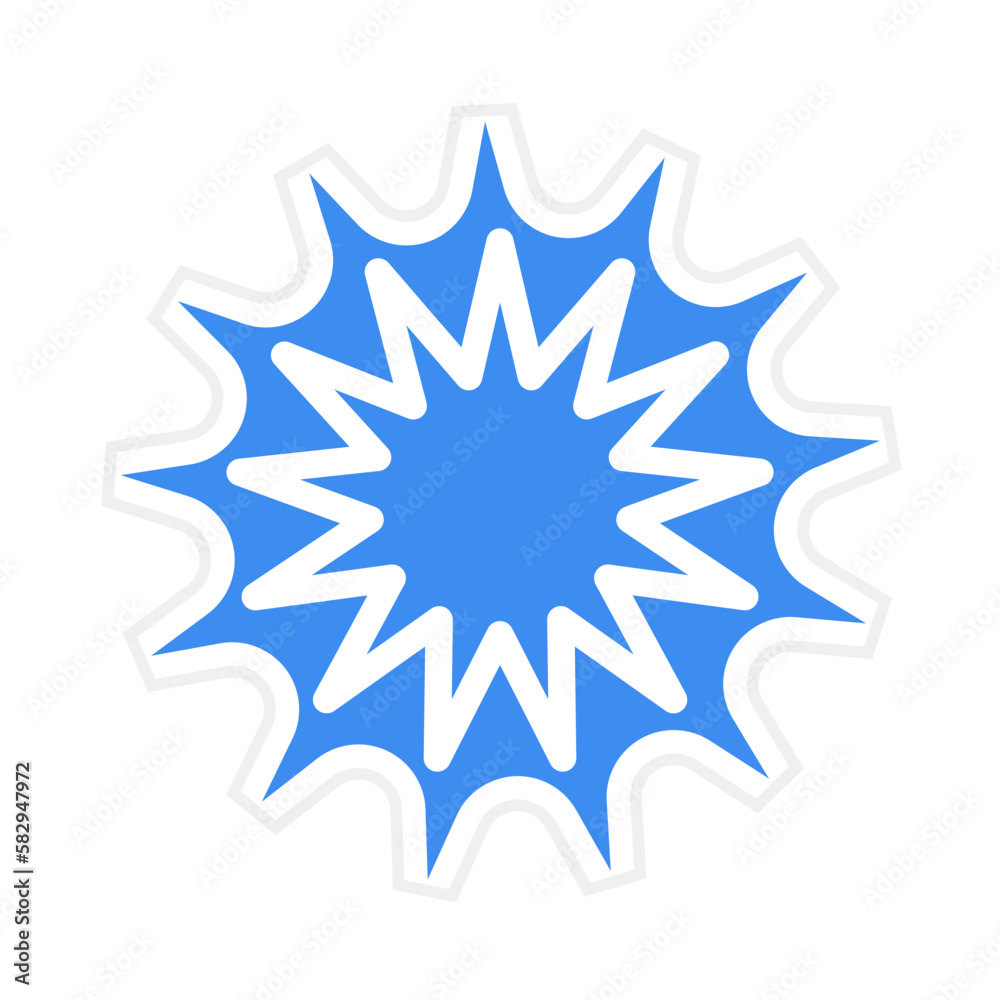 Vector Design Explosion Icon Style Vector Design Explosion Icon Style