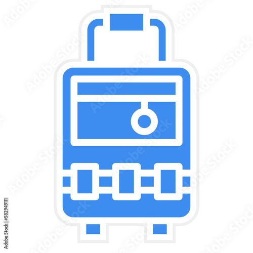 Vector Design Luggage Icon Style