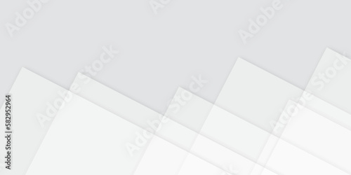 white and grey glossy squares abstract tech banner design .Geometric lines angles and triangle shapes Texture of an old surface .white crumpled paper, abstract geometric, luxury, with lines .Vector	