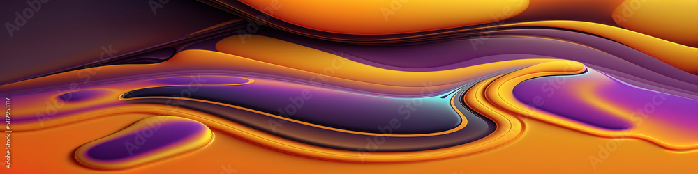Fototapeta premium liquid gradient texture, abstract wallpaper