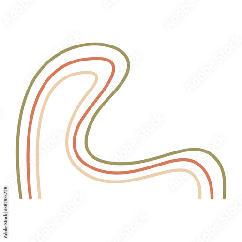 Boho Abstract Shape