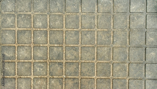 The texture of old stone tiles
