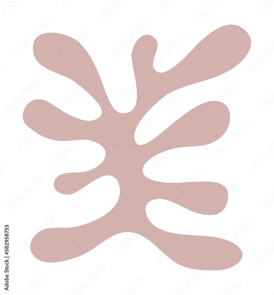Organic shape matisse style Organic shape matisse style