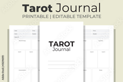 Tarot Journal KDP Interior