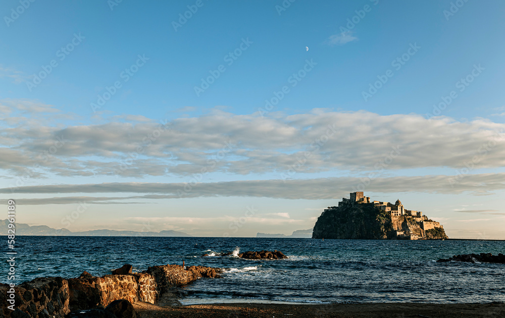 Aragonese castle, Ischia island