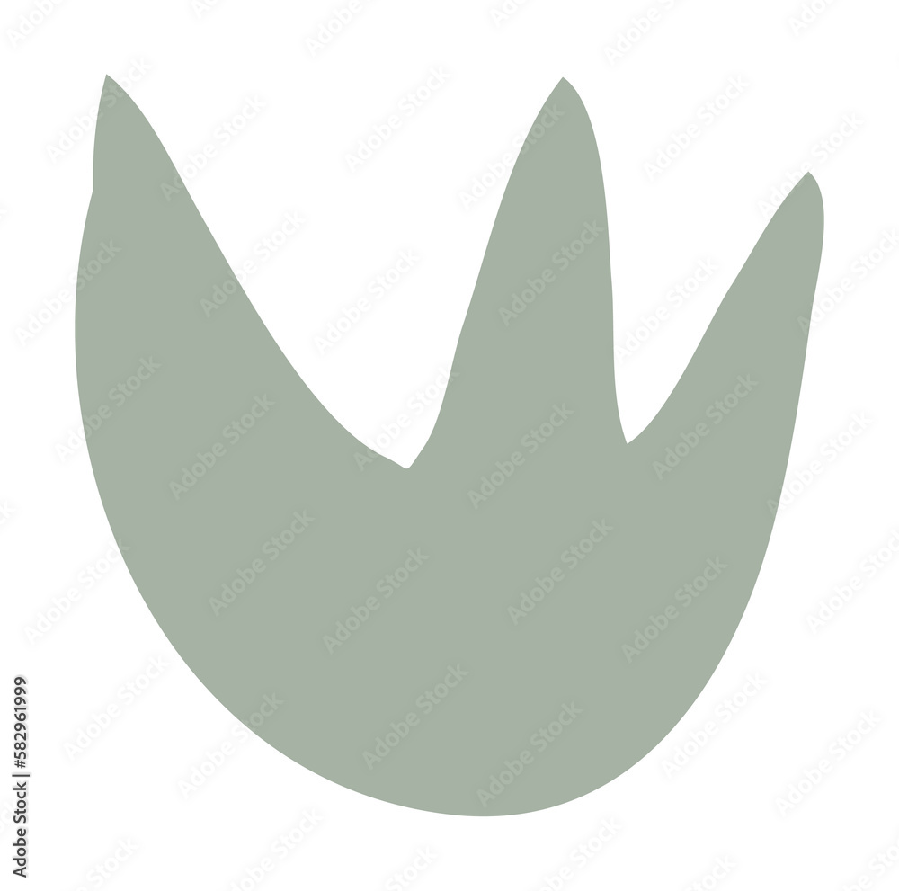 Leaf shape matisse style Leaf shape matisse style