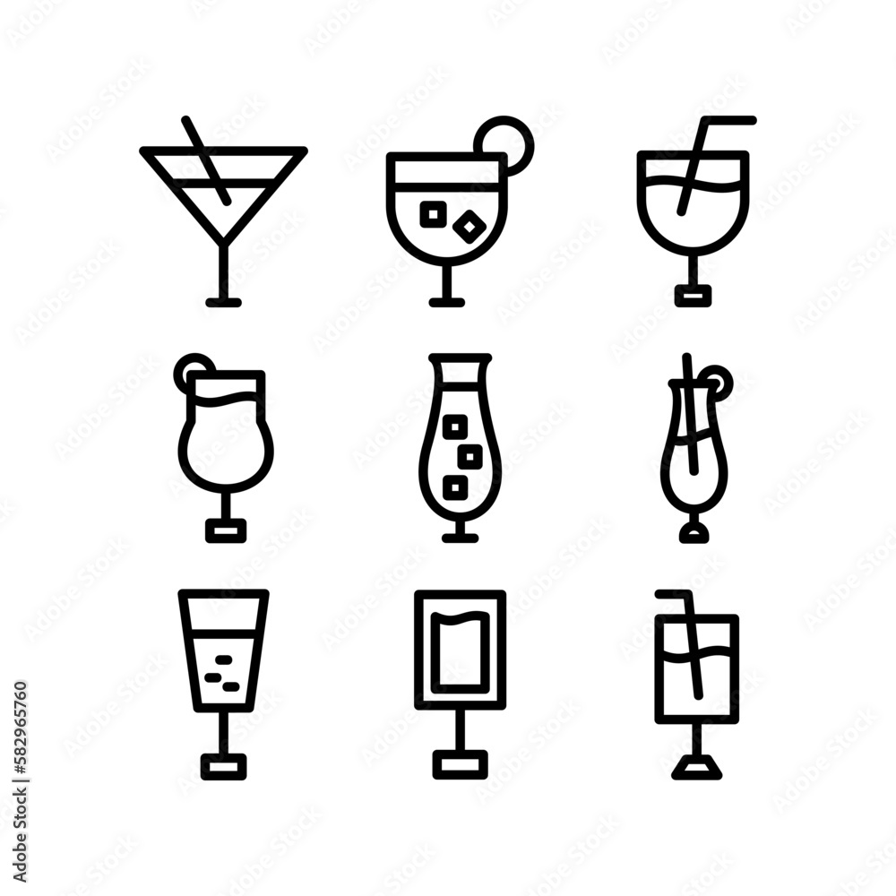 cocktail icon or logo isolated sign symbol vector illustration - high-quality black style vector icons
cocktail icon or logo isolated sign symbol vector illustration - high-quality black style vector icons