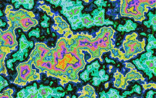 pattern of mosaic background green