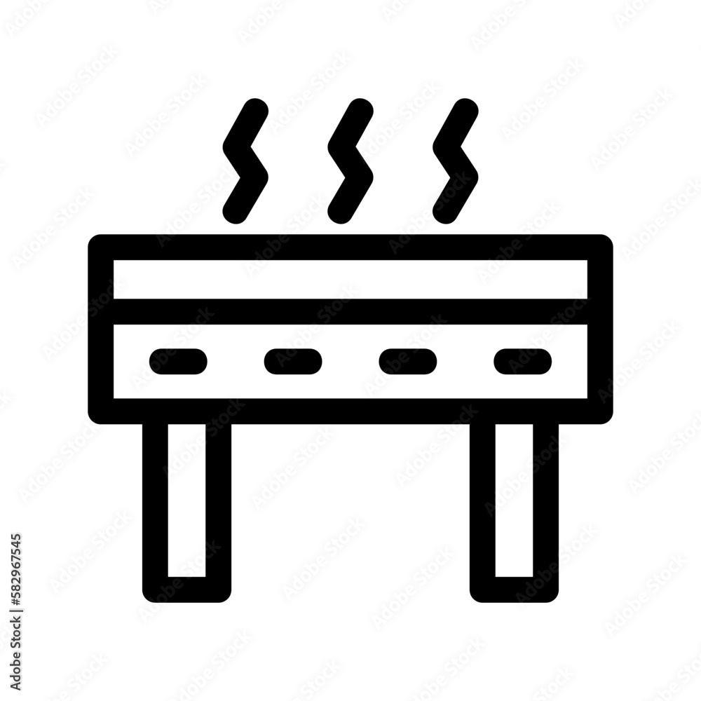 grill icon or logo isolated sign symbol vector illustration - high-quality black style vector icons
grill icon or logo isolated sign symbol vector illustration - high-quality black style vector icons