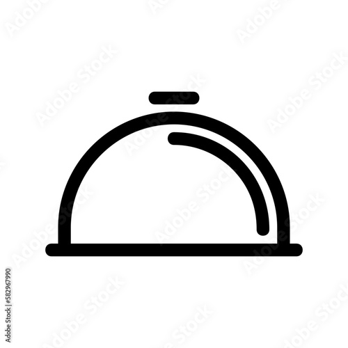 hotel bell icon or logo isolated sign symbol vector illustration - high-quality black style vector icons
