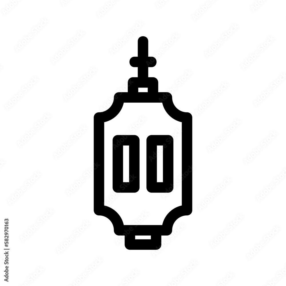 Obraz premium lantern icon or logo isolated sign symbol vector illustration - high-quality black style vector icons 