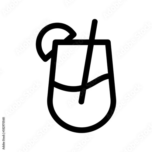 lemonade icon or logo isolated sign symbol vector illustration - high-quality black style vector icons
