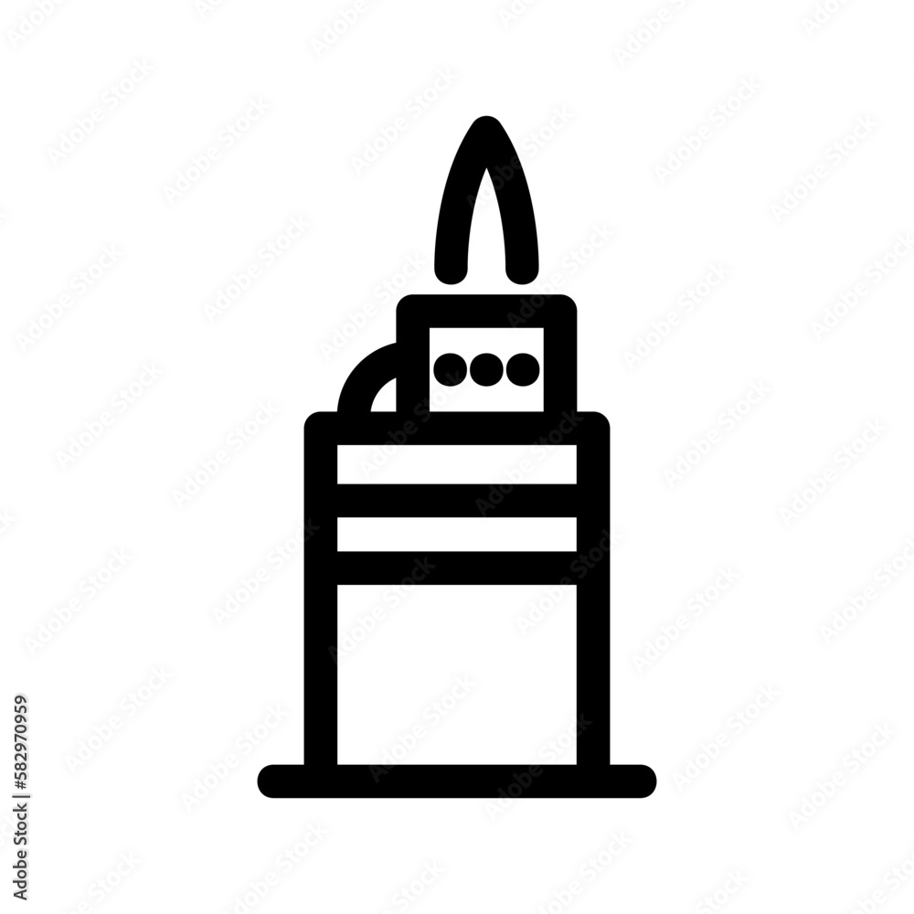 lighter icon or logo isolated sign symbol vector illustration - high-quality black style vector icons
