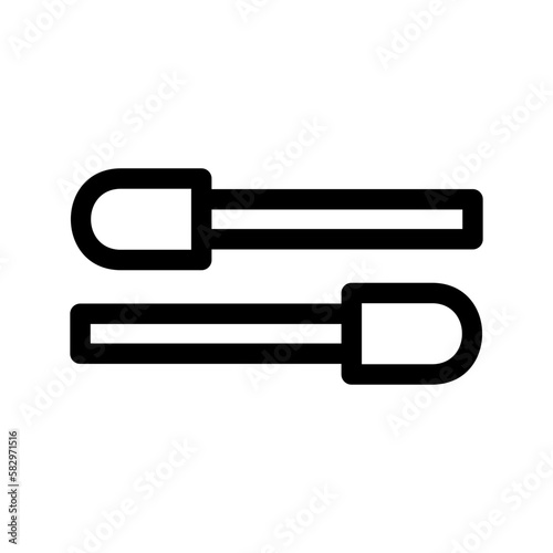 matchstick icon or logo isolated sign symbol vector illustration - high-quality black style vector icons  © mochammad