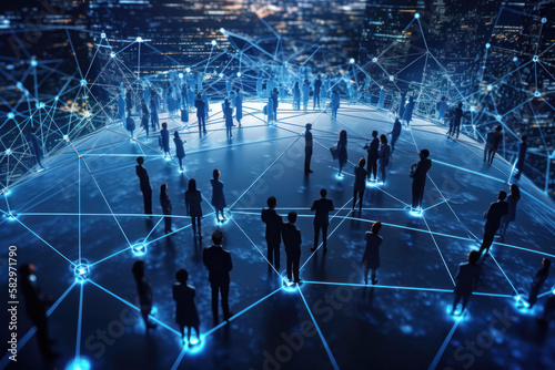 Global Business Networking: Connecting Customers, Employees, and Services. Generative Ai