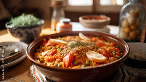 Fall in Love with the Colors and Flavors of This Authentic Seafood Paella