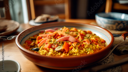 A Feast for the Senses: Enjoy the Aroma and Taste of This Delicious Paella