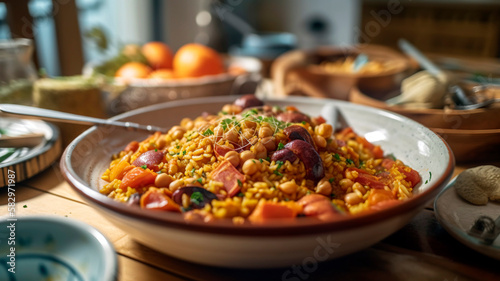 Indulge in the Colors and Aromas of This Flavorful Seafood Paella